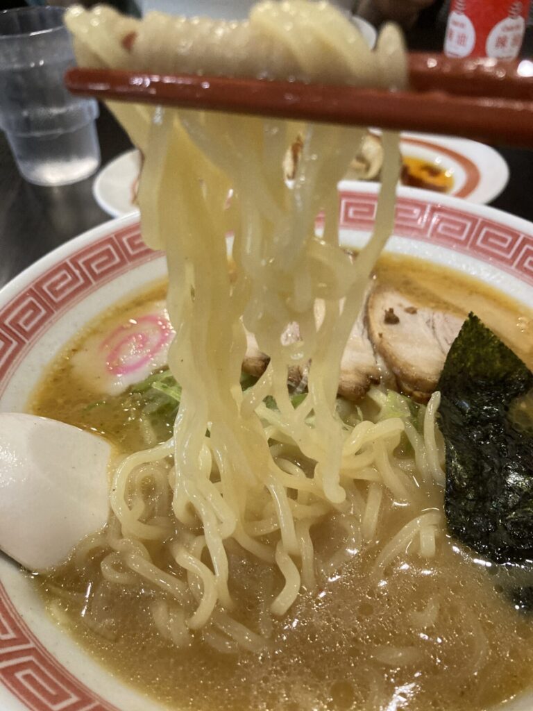 幸楽苑らーめんの麺